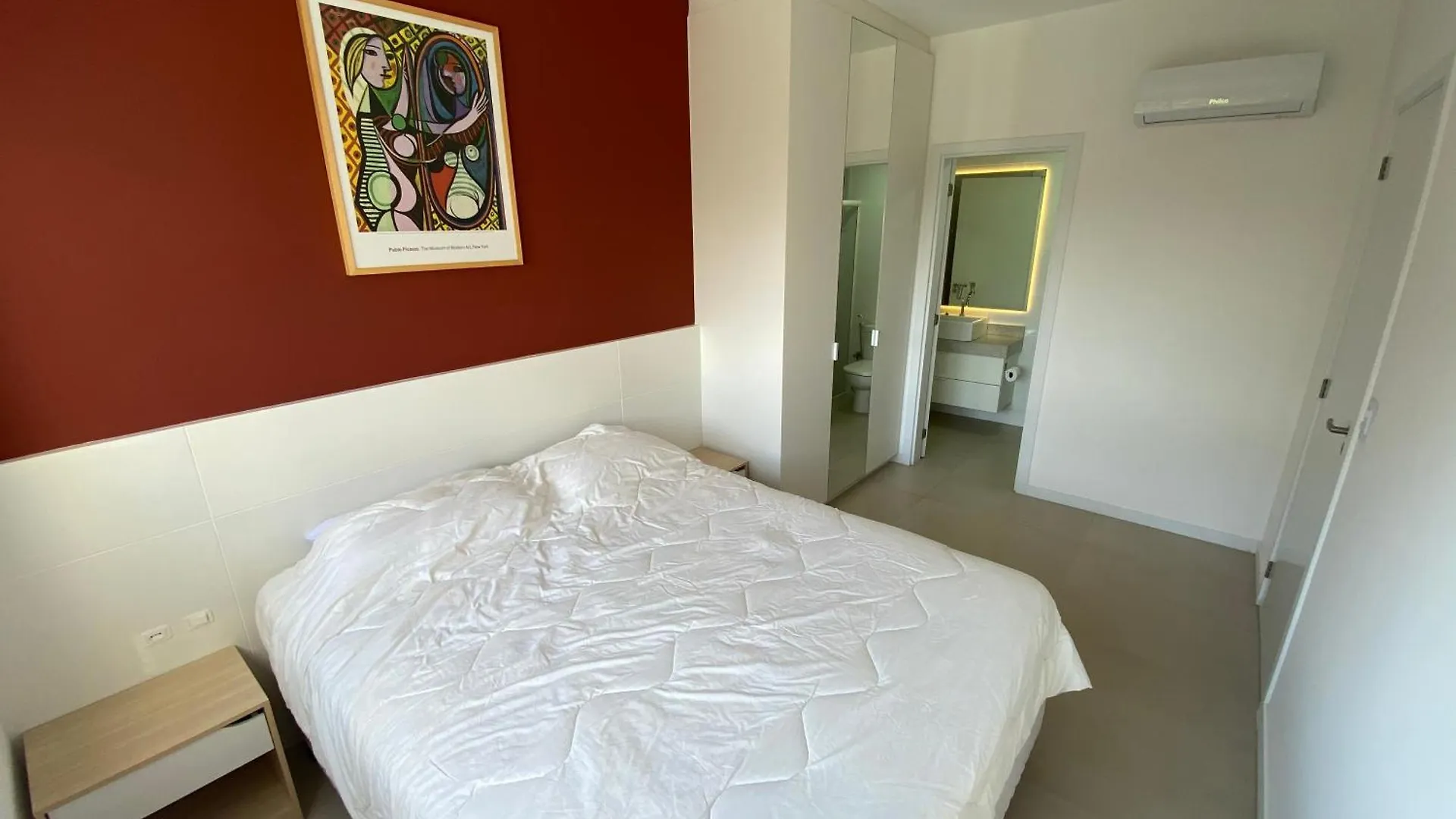 アパート Lindo Apto Em Condo Clube No Campeche フロリアノポリス ブラジル