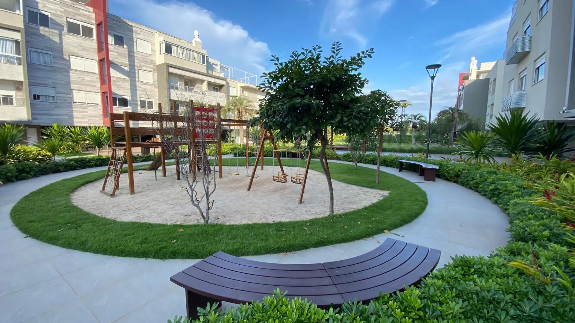 アパート Lindo Apto Em Condo Clube No Campeche フロリアノポリス ブラジル